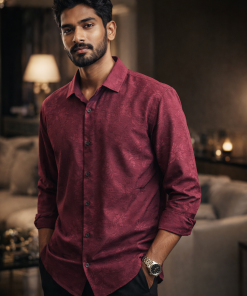 Jafran Solid Shirt | প্রিমিয়াম সলিড ক্যাজুয়াল শার্ট