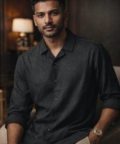 Jafran Solid Shirt | প্রিমিয়াম সলিড ক্যাজুয়াল শার্ট