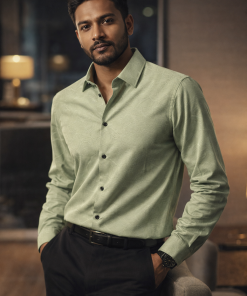 Jafran Solid Shirt | প্রিমিয়াম সলিড ক্যাজুয়াল শার্ট