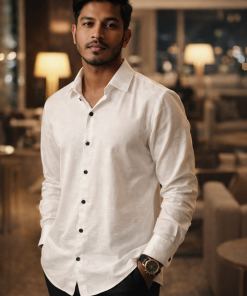 Jafran Solid Shirt | প্রিমিয়াম সলিড ক্যাজুয়াল শার্ট